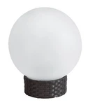Britta Products Solar Garden Globe Led Centerpiece Table Light, Rattan Base New. Price: $59.95.