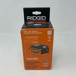 Ridgid 18V Volt Cordless 175-WATT Power Inverter AC86097 *tool Only* New. Price: $69.99.