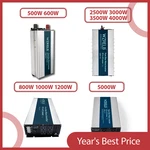 Wzrelb 500W-4000W Pure Sine Wave Inverter Dc 12V To Ac 110V 120V Power Converter. Price: $246.00.