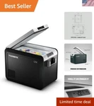 Advanced 45L Portable Cooler & Freezer - Wifi Bluetooth Control For Outdoors New. Price: $1596.99.