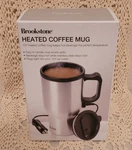 Brookstone Heated Coffee Mug 12V (brand New) 13 Ounce. Fits Most Cup Holders. Open. Price: $18.73.