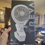 Treva In Clip Fan FC05807 White 2 Speed Battery Usb Sta-fresh Antimicrobial New. Price: $12.49.
